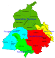 Administrative division of Punjab