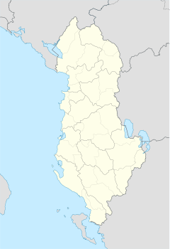 Tirana is located in Albania