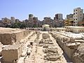 Alexandria - Pompey's Pillar - view of ruins