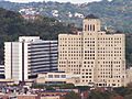 Allegheny General Hospital from West End Overlook