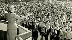 Archivo General de la Nación Argentina 1947 Evita y la Ley Derechos Políticos de la Mujer