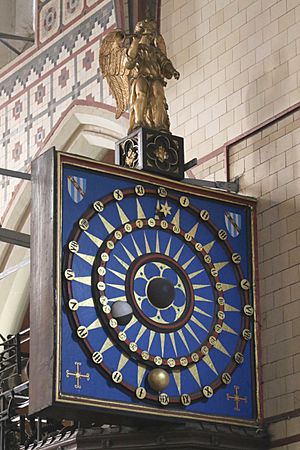 Astronomical clock, Ottery St Mary's