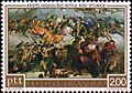 Battle of Stubica by Krsto Hegedušić 1973 Yugoslavia stamp