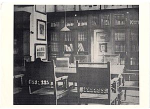 Biblioteca hacia 1952