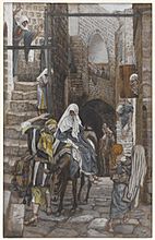 Brooklyn Museum - Saint Joseph Seeks a Lodging in Bethlehem (Saint Joseph cherche un gîte à Bethléem) - James Tissot - overall