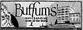 Buffums’ logo and sketch of newly expanded store, 1924