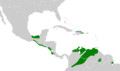 Burhinus bistriatus map