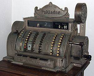 Cash register, built 1904 in Ohio