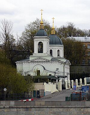 Church of St.Nikolay in Kotelniki by Joseph Bove