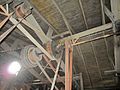 Claybank Brick Plant line shaft in machine shop
