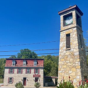 Clock Tower and Tavern, Boiling Springs, PA