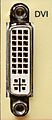 Computer DVI connector