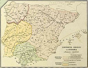 Conventus juridici in Hispania
