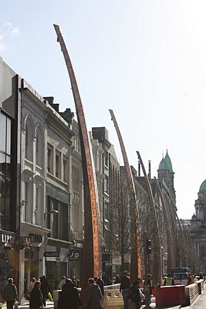 Donegall Place, Belfast, February 2011 (01)