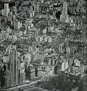 El centro de Buenos Aires en 1936