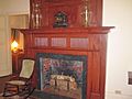 Fireplace at Melrose Plantation IMG 3457