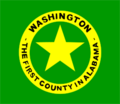 Flag of Washington County, Alabama