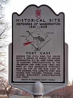 Fort Cass (Marker Number 13), (Defenses of Washington marker series) (3364889380)