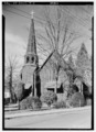 Historic American Buildings Survey Roger Sturtevant, Photographer Jan. 20, 1934 EAST ELEVATION (FRONT) - St. James Episcopal Church, Washington and Theall Streets, Sonora, HABS CAL,55-SONO,5-1
