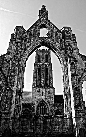 Howden Minster B&W HDR
