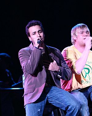 Howie D and Nick Carter