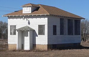 Jacobson School (Charles Mix Co) from SE 1