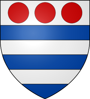 John de Grey, 1st Baron Grey de Rotherfield Arms