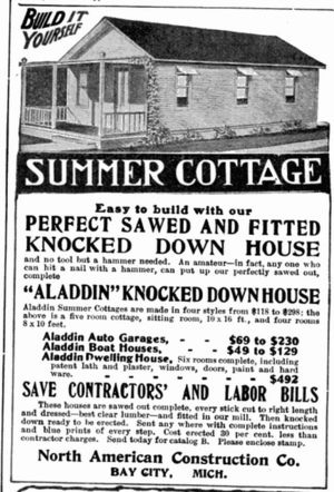 Knock down kits for houses Popular Mechanics 1908