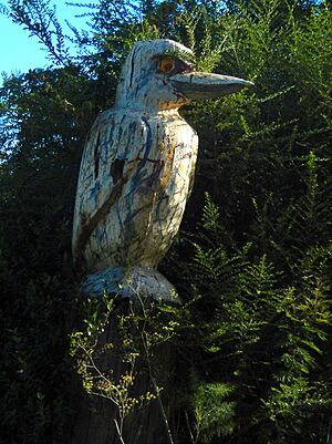 Kookaburra sculpture Elands