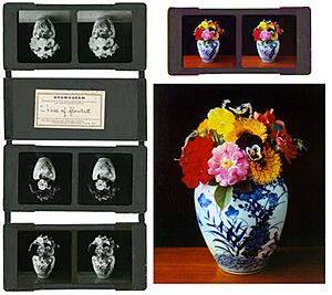 Kromogram No 1 Vase of flowers circa 1896 large