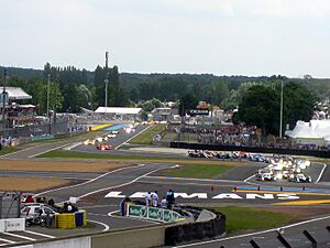 Le Mans 2008 Rolling start