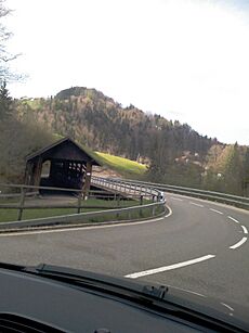 Ligna ponto inter Mogelsberg kaj Ganterschwil 258