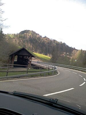 Ligna ponto inter Mogelsberg kaj Ganterschwil 258