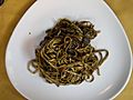 Linguine with cuttlefish