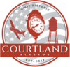 Official logo of Courtland, Alabama