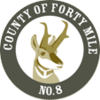 Official logo of County of Forty Mile No. 8