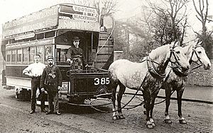 London Tramways Horse tram