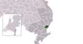 Map - NL - Municipality code 0889 (2009)