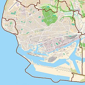 Map Le Havre