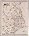 Map of the Dismal Swamp Canal 1867