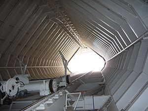 Mcmath-pierce inside-shaft
