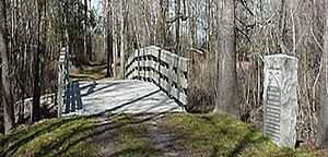 Moores Creek Bridge, Moores Creek National Ballfield (Pender County, North Carolina)
