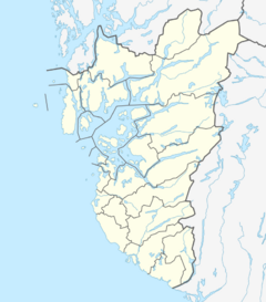 Gilja is located in Rogaland