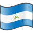 Nuvola Nicaraguan flag