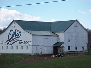 Ohio Bicentennial Barn, Harrison Township, Carroll County
