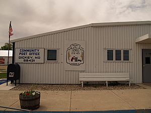 Post office in Dickey