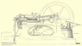 Priestmann Oil Engine - Fig 150 p461 The Steam engine and gas and oil engines John Perry