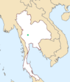 Pseudochelidon sirintarae map