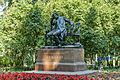 Pushkin monument in Tsarskoe Selo 02