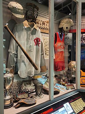 Railroaders Memorial Museum PRR sports exhibit